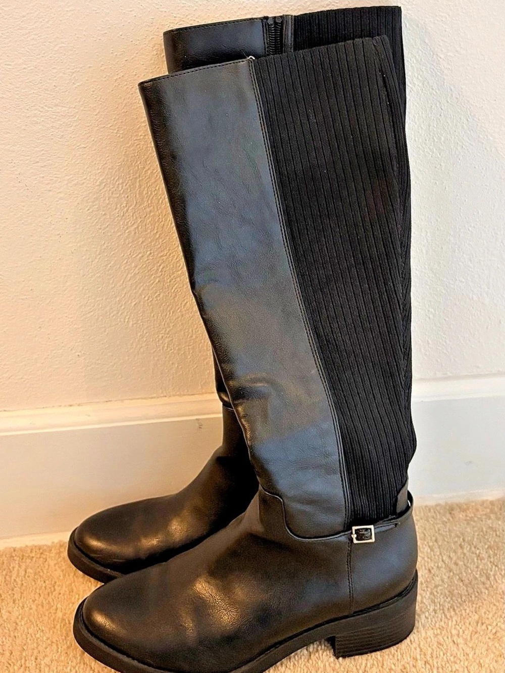 LifeStride Bristol Black Heeled Boots US 7M